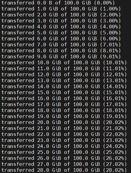 Comando qm create executado no terminal do Proxmox
